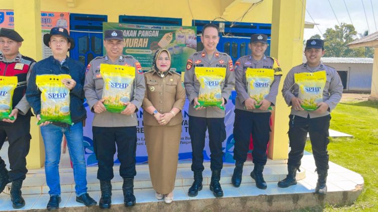 Gerakan Pangan Murah di Jabung, 2 Ton Beras Ludes dalam 3 Jam