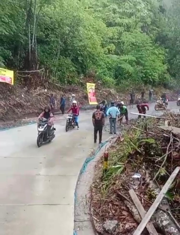 Jalan di Tanjakan Sukarami Balik Bukit Sudah di Buka, Ini Rincian Anggarannya
