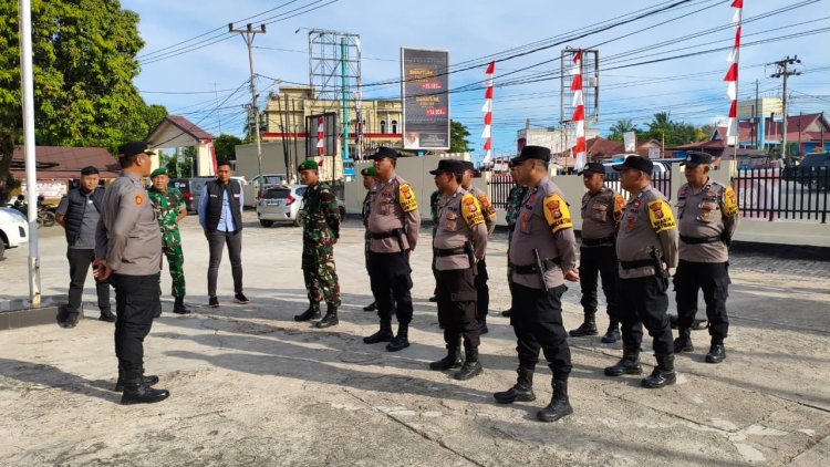 TNI-Polri Wilkum Polsek Bagan Sinembah Gelar Patroli, Ciptakan Rasa Aman