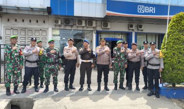 TNI-Polri Gelar Patroli Skala Besar Bersama Masyarakat di Rokan Hilir