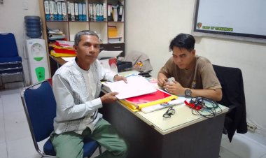 Tomas Desa Muaro Bio Laporkan Kades Terkait Penyaluran DD yang Diduga Fiktip