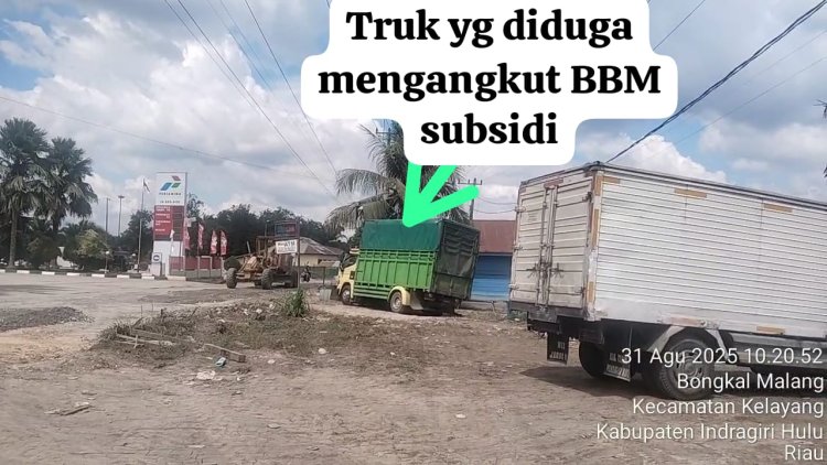 Solar Subsidi di Inhu Jadi Ladang Usaha Mafia BBM dari Pekanbaru