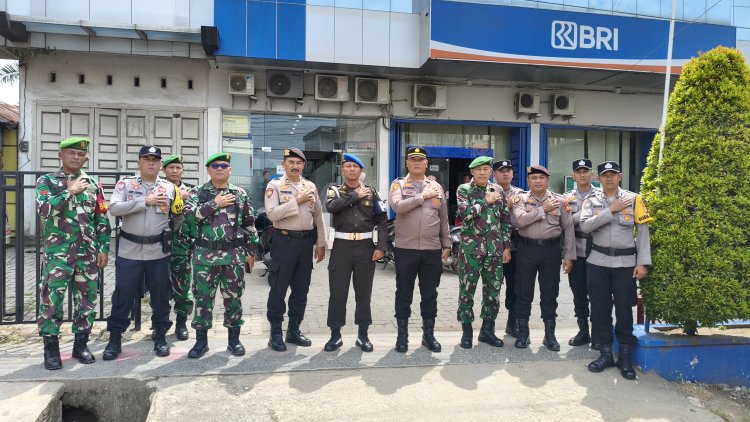 TNI-Polri Gelar Patroli Skala Besar Bersama Masyarakat di Rokan Hilir