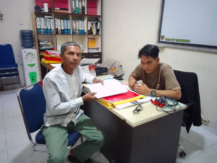 Tomas Desa Muaro Bio Laporkan Kades Terkait Penyaluran DD yang Diduga Fiktip