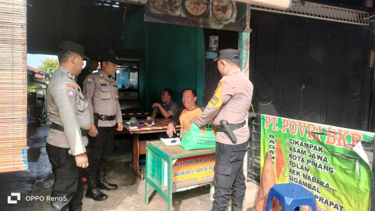 Cegah Gangguan Kamtibmas, Polsek Bagan Sinembah Gelar KRYD