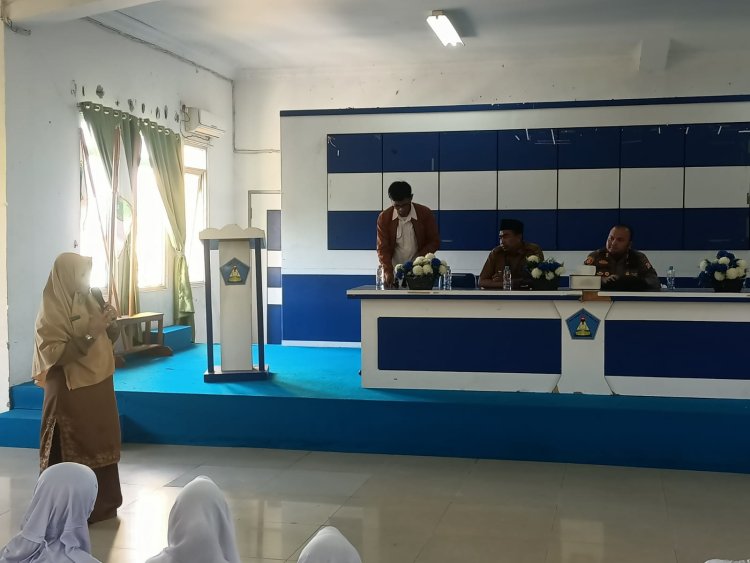 Kapolsek Bangko Sosialisasi Tertib Lalu Lintas di SMA Negeri 1, Ingatkan Bahaya Judol, Narkoba, dan Tawuran