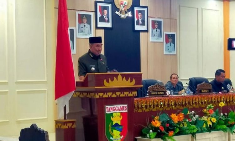 Rapat Paripurna DPRD Tanggamus Penyampaian RAPBD-P 2025, Efisiensi, Pro Rakyat dan Jalan Lurus Perubahan