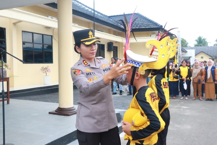 Lepas Tim Pocil, Kapolres Lamtim :"Selamat dan Semangat Bertanding