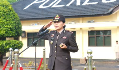 Kapolres Lampung Timur Pimpin Upacara Peringatan Hari Kesaktian Pancasila Tahun 2025