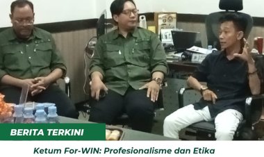 Ketum For-WIN: Profesionalisme dan Etika Kunci Utama Wartawan Independen