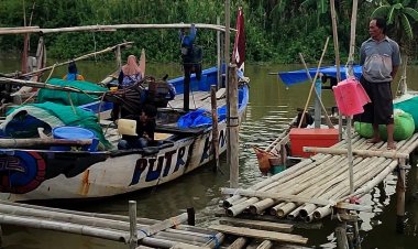 Nelayan Ujung Tanggul Desa Labuhan Ratu Butuh Perhatian Dari Pemerintah Lamtim
