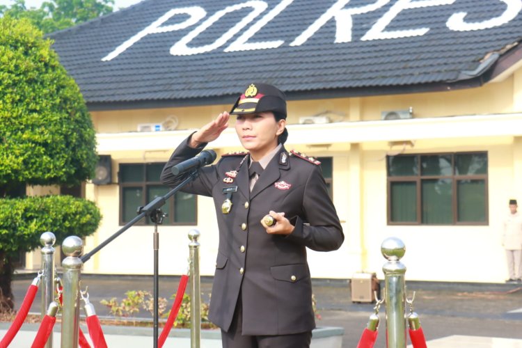 Kapolres Lampung Timur Pimpin Upacara Peringatan Hari Kesaktian Pancasila Tahun 2025