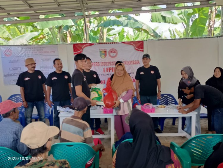 FPII Korwil Tanggamus  Bakti Sosial " Semangat Berbagi dengan Sesama, Satu Langkah Kecil"
