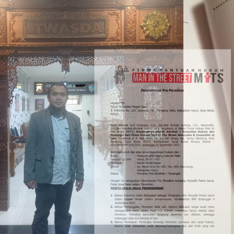 Sidang Praperadilan Jajang Ditunda, Polres Garut Mangkir, Korban Bacokan Masih Kritis