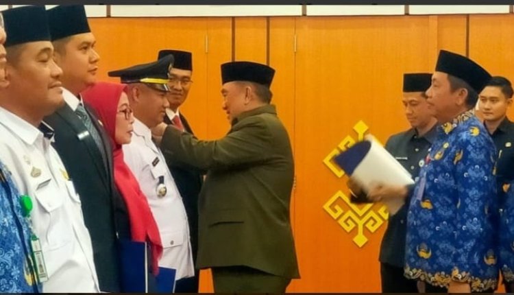Bupati Tanggamus Lantik Belasan Pejabat Manajerial dan Non-Manajerial