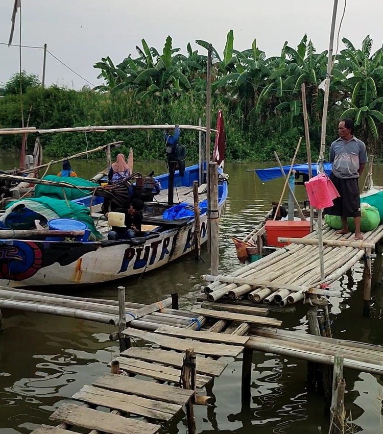 Nelayan Ujung Tanggul Desa Labuhan Ratu Butuh Perhatian Dari Pemerintah Lamtim