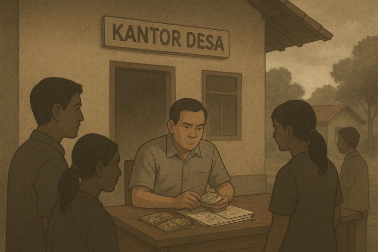 Kades dan Bendesa di Karanganyar Diduga Gelapkan Dana Desa, Warga Tuntut Transparansi