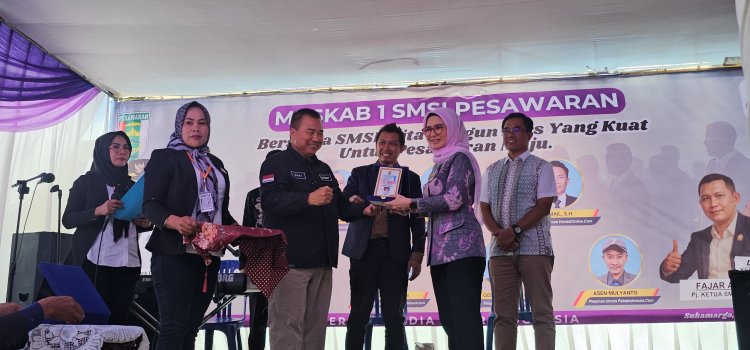 SMSi Pesawaran Gelar Muskab di Depan Halaman Sekretariat