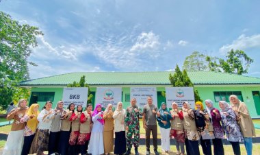 Kegiatan Posyandu Rosella di Kikav 6/RBT Berjalan Lancar, Wujud Sinergi TNI dan Masyarakat