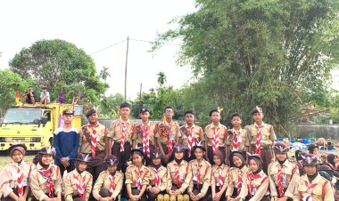 Pramuka SMPN 11 Pekanbaru Raih 5 Piala di Ajang Perkemahan Besar Penggalang Kwartir Ranting Senapelan 2025