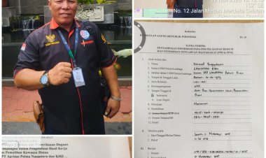 LSM Gakorpan Riau Laporkan PT. Agrinas Palma Nusantara ke DPR RI, BUMN dan Kejagung