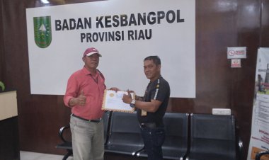 LCI Mulai Proses Resmi: Jajaran PPP Lembaga Cakra Indonesia Ajukan SKT ke Kesbangpol Riau