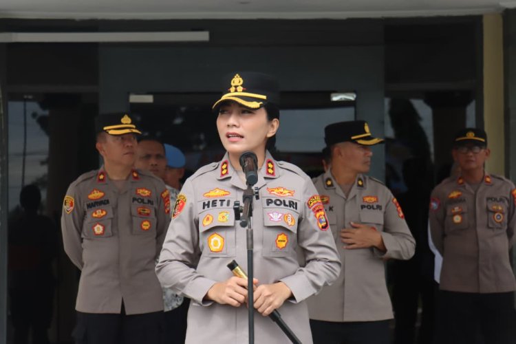 Kapolres Lamtim Launching Patroli Polwan: Polisi Cantik Siap Jaga Warga!