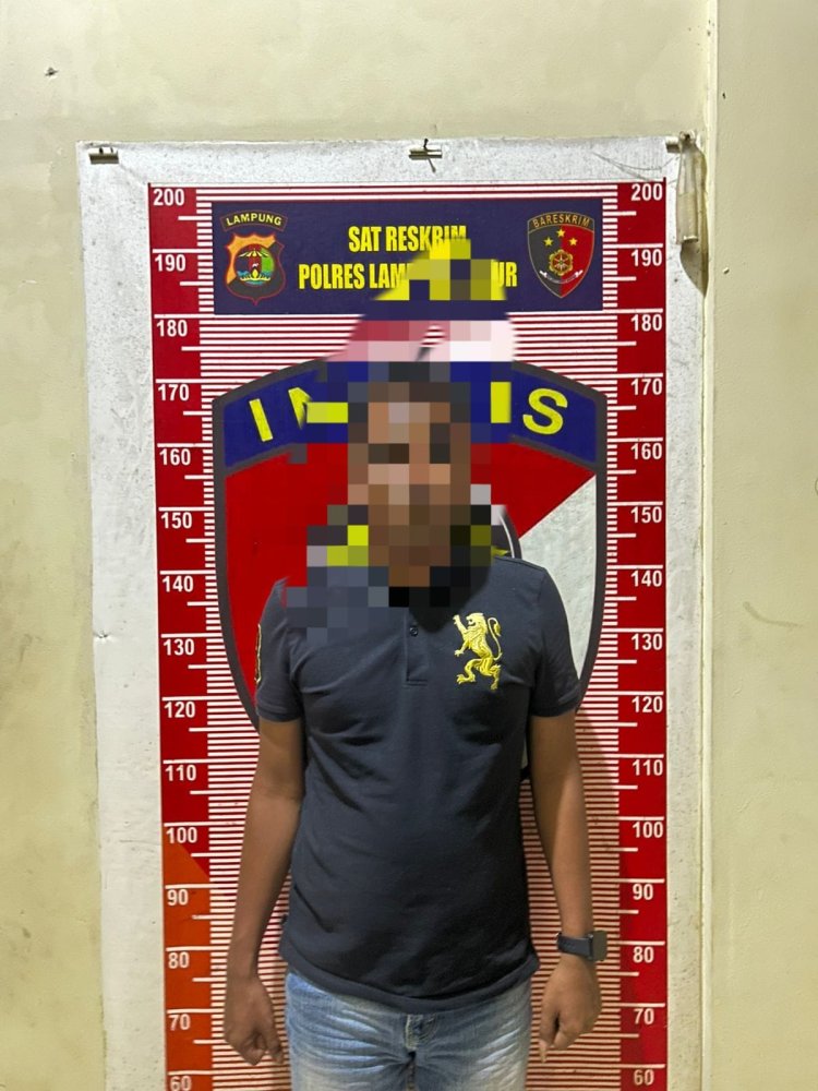 Gelapkan Gabah Rp 64,8 Juta, Warga Tresnomulyo Diciduk Sat Reskrim Polres Lamtim