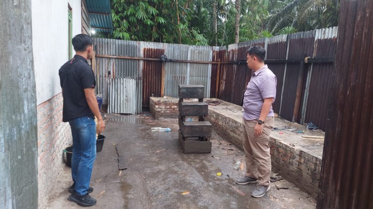 Polsek Tapung Hulu Gerak Cepat Tindaklanjuti Informasi Dugaan Penampungan Solar Ilegal