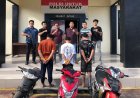 Polsek Pulau Panggung Ungkap Dua Kasus Curanmor, Tiga Tersangka Ditangkap
