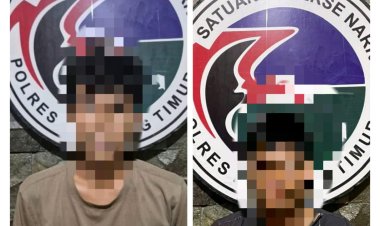 Sat Res Narkoba Polres Lampung Timur Amankan 2 Pelaku Penyalahgunaan Narkotika