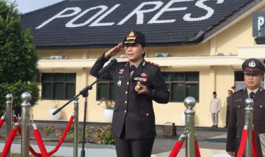 Kapolres Lampung Timur Pimpin Upacara Peringatan Hari Bela Negara ke-77 Tahun 2025