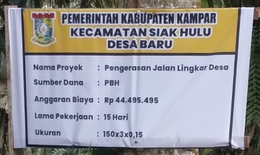 Tiga Hari Pengerjaan, Tanpa Pemadatan: Jejak Kejanggalan Proyek Timbunan Sirtu di Desa Baru