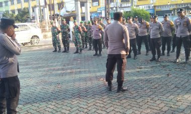 Pastikan Ibadah Malam Tahun Baru Aman, Polsek Siak Hulu Gelar Apel Konsolidasi Pengamanan Gereja