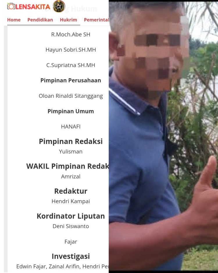 LCI Soroti Kredibilitas Berita Lensakita.co.id. Tegaskan Tuduhan ke S. Manalu Tidak Berdasar