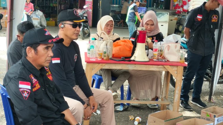 Anggota GRIB Jaya Sarolangun Galang Dana untuk Korban Bencana