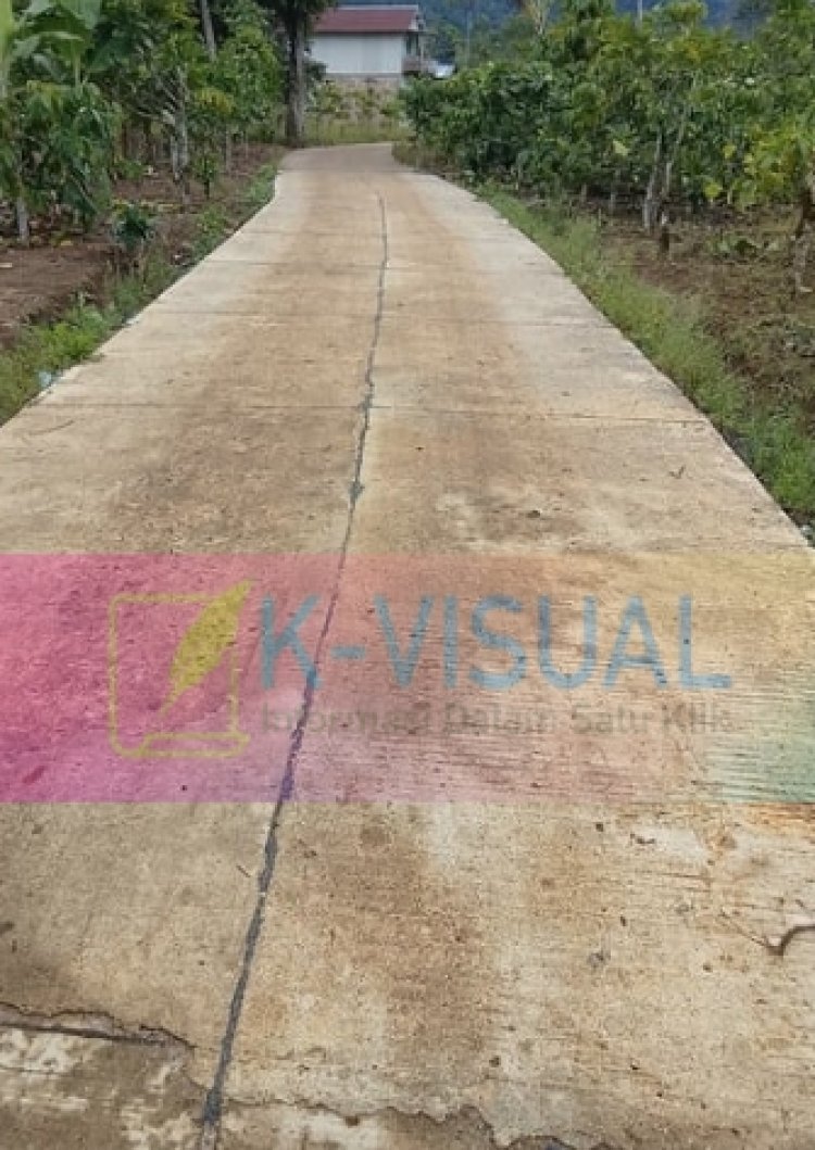 Beton Baru Sudah Aus, Proyek Jalan SMPN 3 Muara Jaya II, Diduga Cacat Mutu dan Langgar Spesifikasi