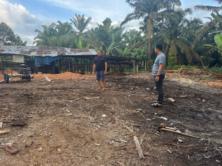 Polsek Siak Hulu Tegaskan Aktivitas Sawmill Tutup, Kapolres Kampar Awasi Langkah Lanjutan