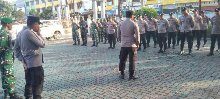 Pastikan Ibadah Malam Tahun Baru Aman, Polsek Siak Hulu Gelar Apel Konsolidasi Pengamanan Gereja