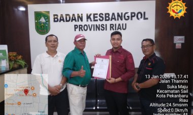 LCI Resmi Terima SKT Ormas dari Kemendagri, Dijemput Langsung di Kesbangpol Riau