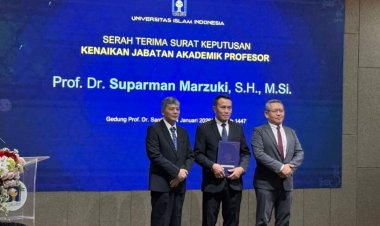 Putra Sukau Raih Gelar Propesor di UII, Prestasi Nasional Suksesi Putra Daerah