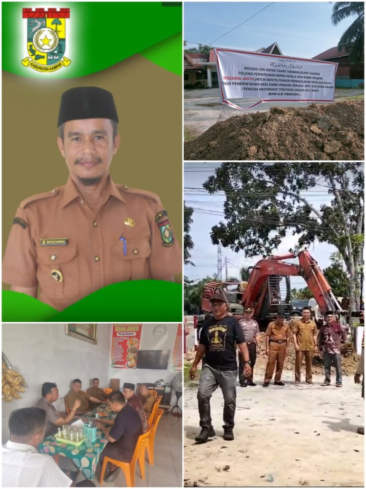 Rotasi Perangkat Desa Berujung Pemblokiran Kantor Desa, Kades Rimbo Panjang Minta Ikuti Mekanisme Hukum