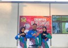 Atlet SMPN 1 Siak Hulu Tembus Kejuaraan Petanque Internasional di Malaysia