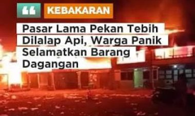 Turut Peduli Korban Kebakaran, Lapas Kelas IIB Pasir Pengaraian Serahkan Bansos