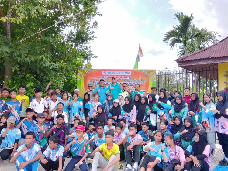 UPT SMPN 1 Siak Hulu Gelar Kejuaraan OSIS CUP Ke-3 Cabang Petanque Tingkat Pelajar