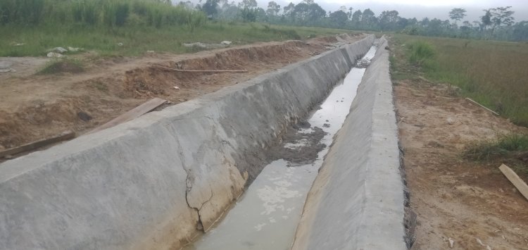Proyek Tak Bertuan Kembali Terjadi di Lampung Barat, Tepatnya di Kecamatan Kebun Tebu