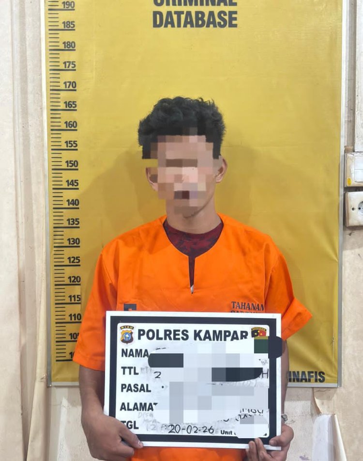 Penyusup Kamar Bertopeng Ditangkap, Remaja di Bangkinang Jadi Korban Pencabulan