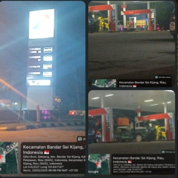 ​Dugaan "Permainan" Solar Subsidi di SPBU 13.283.615 Bandar Sei Kijang Terendus, Aparat Diminta Bertindak!