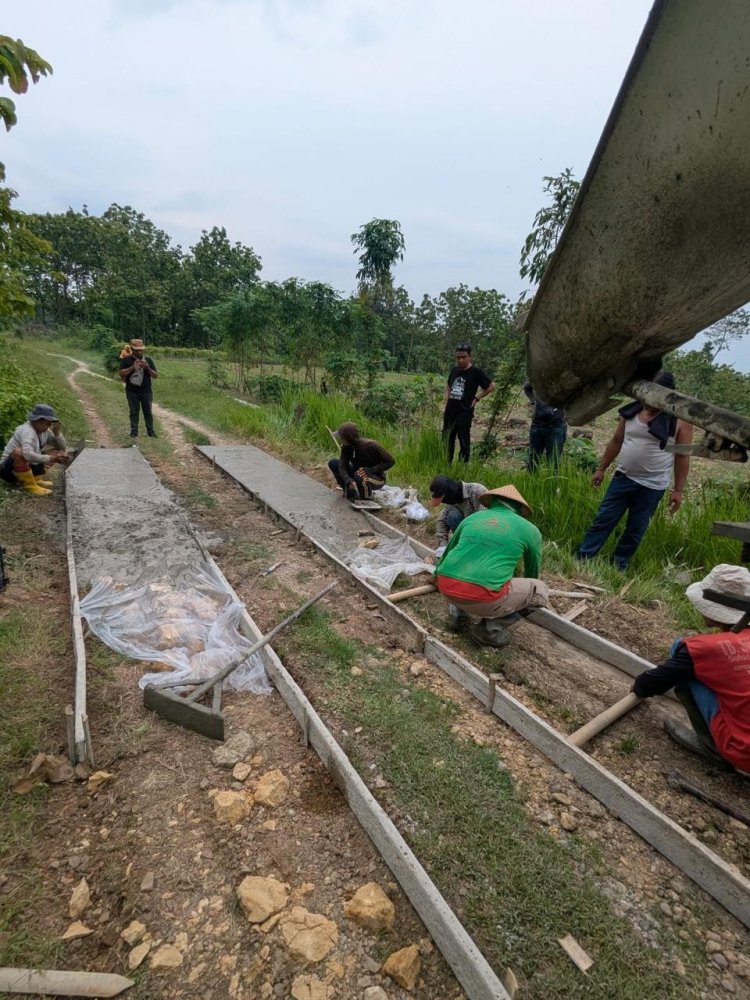 Klarifikasi di Media Lain, Substansi Proyek JUT di Desa Kacangan Sragen Tetap Dipertanyakan