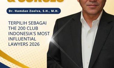 Hamdan Zoelva Masuk Daftar 200 Pengacara Paling Berpengaruh di Indonesia Tahun 2026